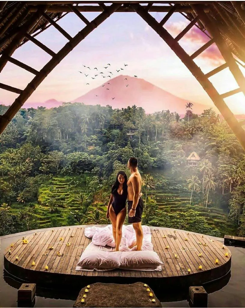 7054 bali couple sunset